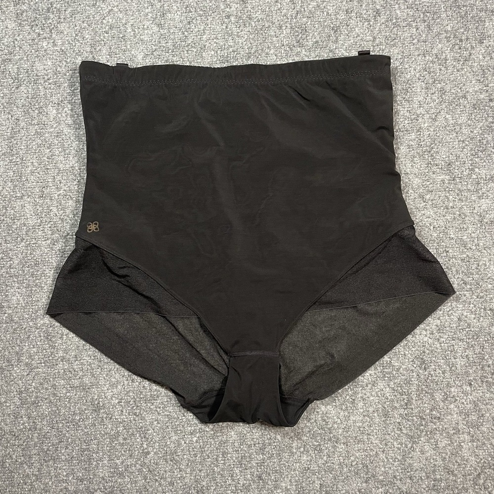 Honeylove Super Power Brief Black Plus Size 3X High Rise Shapewear Compression